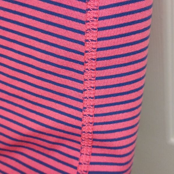 LULULEMON Pink And Blue Striped Racerback Tank Top See Description - Picture 6 of 6